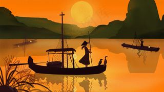 乡村生活之捕鱼人家