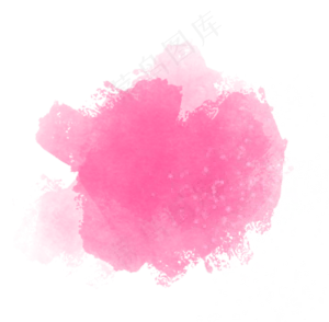 淡雅水彩墨迹9
