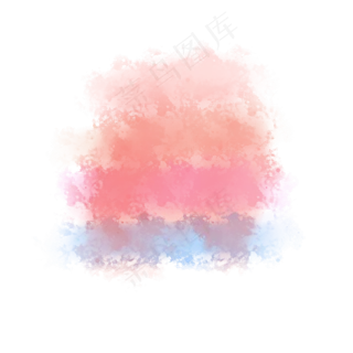 个性彩虹分割线,免抠元素