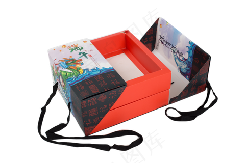 高端大气健康美味的粽子礼盒