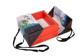 高端大气健康美味的粽子礼盒