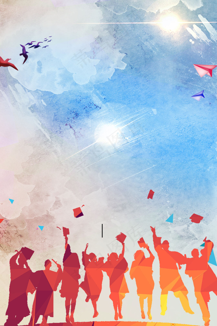 五四青年节主题背景