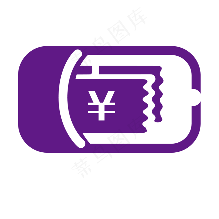 简洁优惠券图标