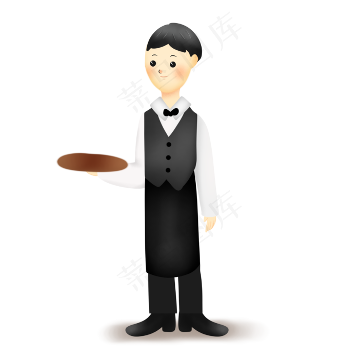 现代劳动人物服务生