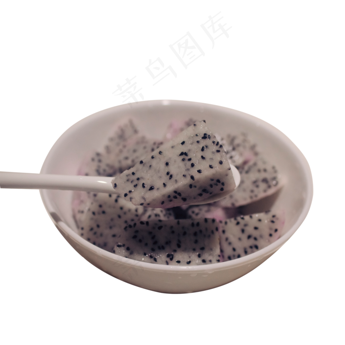 一碗可口的火龙果