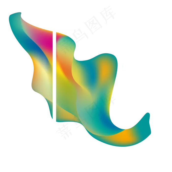 618购物电商标题正方形流体渐ai矢量模版下载