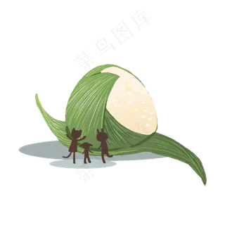 创意粽子端午节粽子山