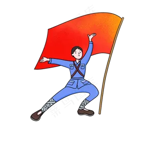七一建党节战士免扣