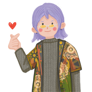 520情侣头像街头比心男生