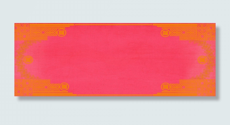 中国风宣纸节日喜气福字海报背景