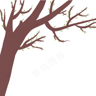 卡通发芽的大树下载