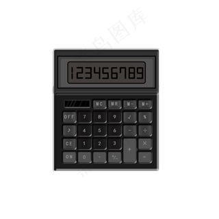 生活日常用品之计算器,免抠元素