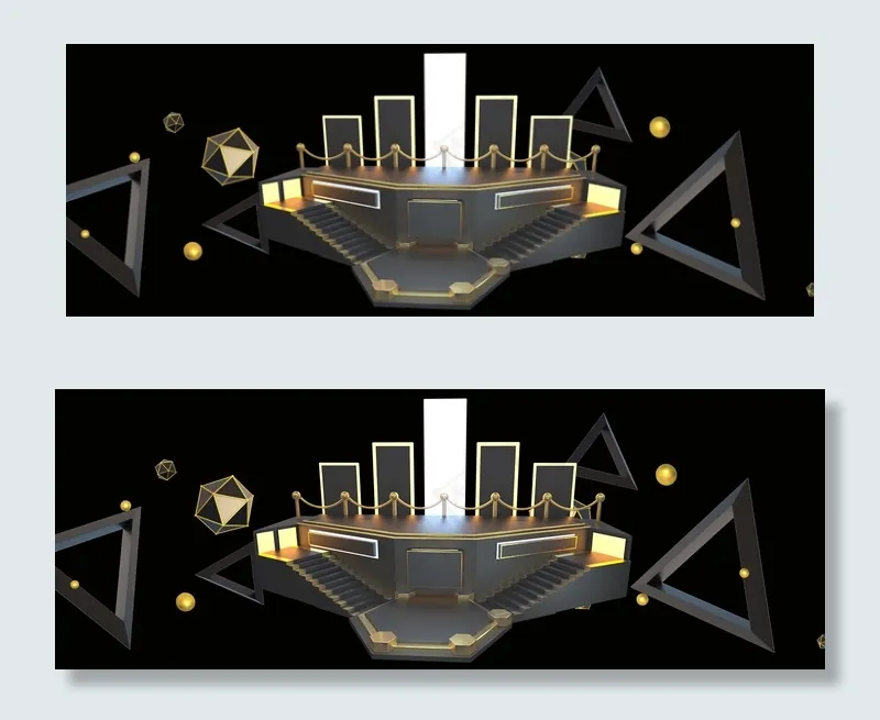 双十一科技黑色banner(1920*700px 	       )psd模版下载