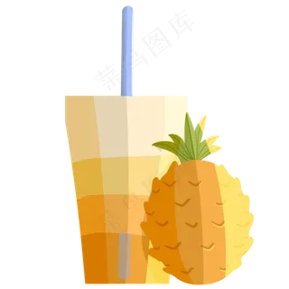 菠萝果汁饮料
