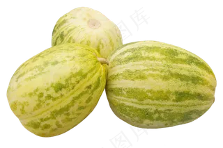 三个水果甜瓜