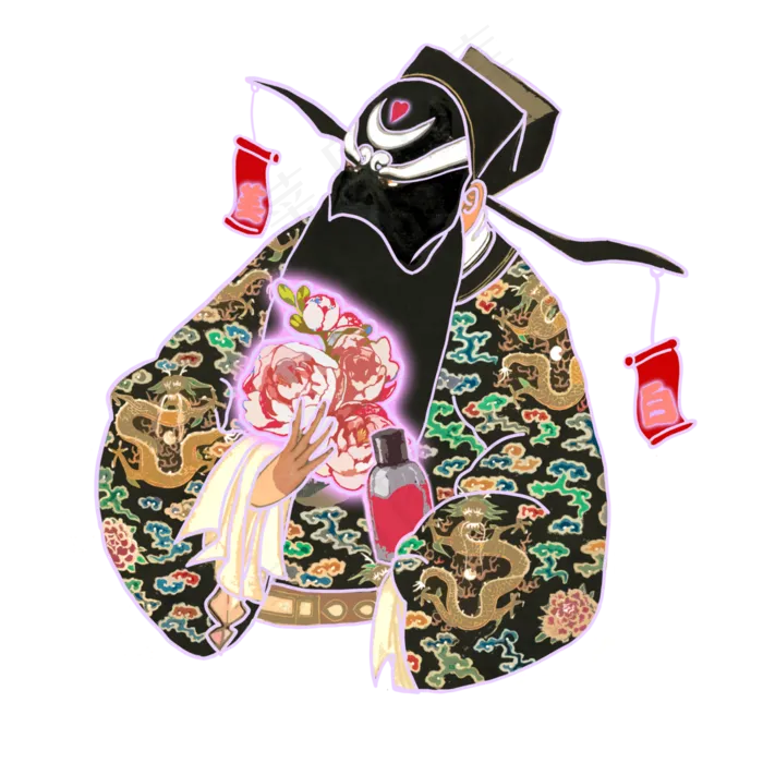 中国京剧戏曲武生幽默段子颜值包(4000X4000(DPI:300))psd模版下载