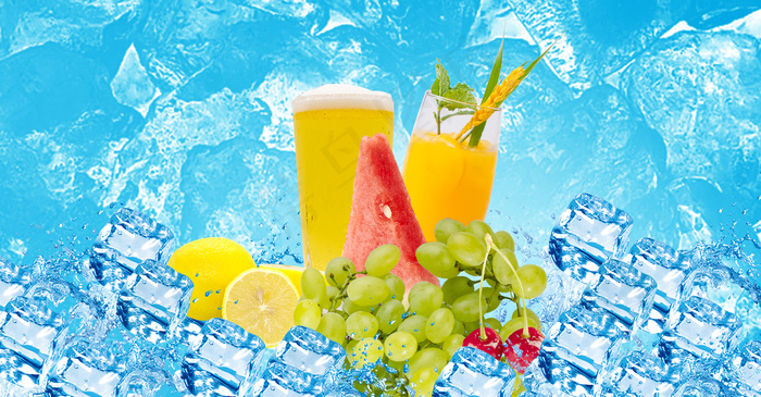 夏日水果冰爽清凉