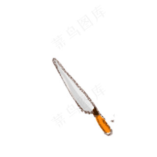 灰色的刀具免抠图