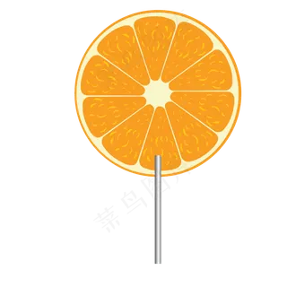 新鲜的橙子免抠图
