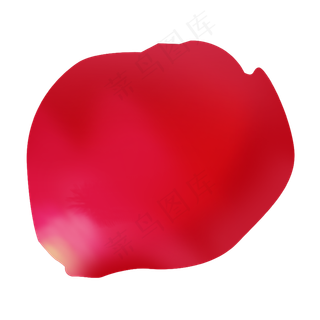 情人节仿真玫瑰花瓣png