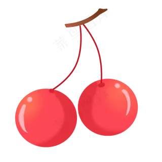 红色樱桃水果