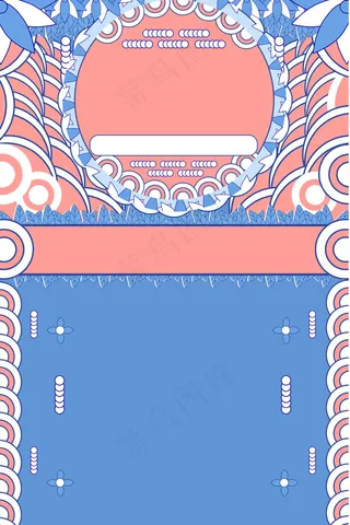 京东孟菲斯艺术线性首页模板