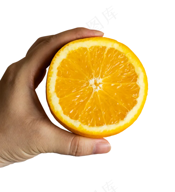 切开的橙子摄影图片(2000X2000(DPI:300))