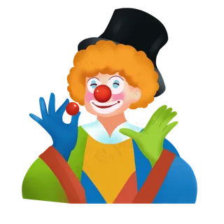 愚人节搞怪小丑