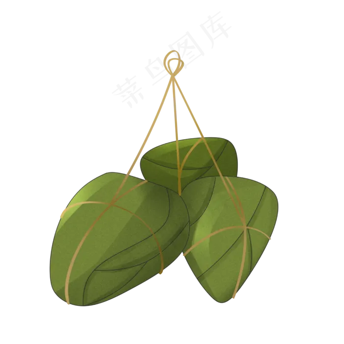 绿色端午节粽子(2480X2480(DPI:299))psd模版下载