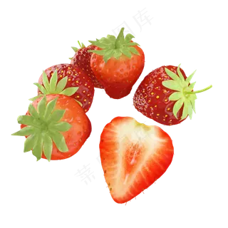 立体水果草莓
