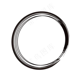 中国风水墨笔刷设计