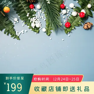 淘宝美妆洗护圣诞节主图 淘宝美妆洗护圣诞节主图