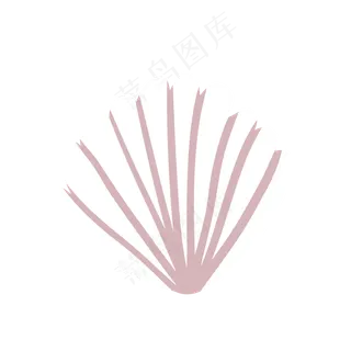 卡通手绘风暑假夏至夏天贝壳免扣