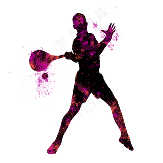 开学季网球社团招新剪影,免抠元素