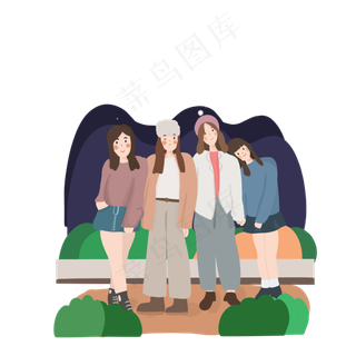 女孩的青春友谊