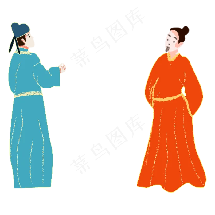 古风中国风人物(2000X2000(DPI:300))psd模版下载