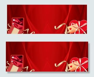 感恩节大促红色banner