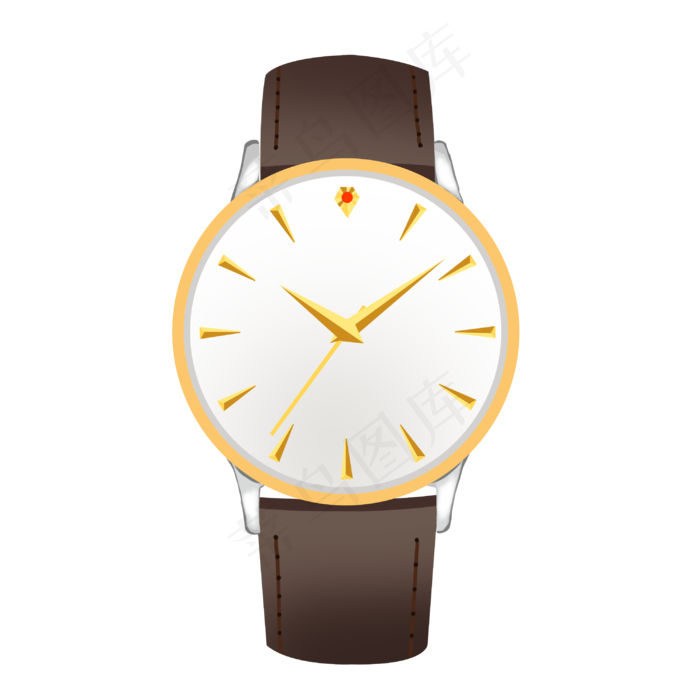 父亲节手表装饰