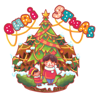 圣诞节日快乐过节,免抠元素