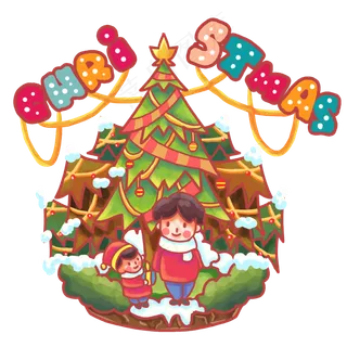 圣诞节日快乐过节,免抠元素