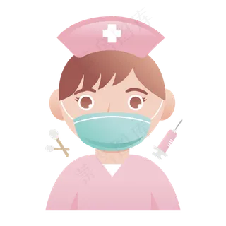 妇女节女英雄护士,免抠元素