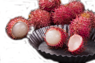 红毛荔枝新鲜水果,免抠元素