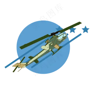 简约扁平卡通建军节空军军用武装