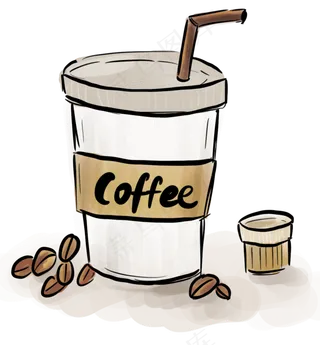 现磨咖啡和咖啡豆