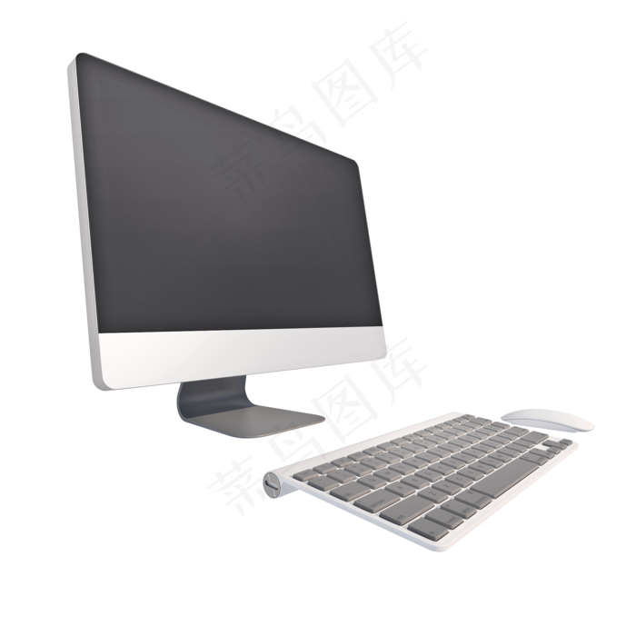 仿真电脑png图,免抠元素