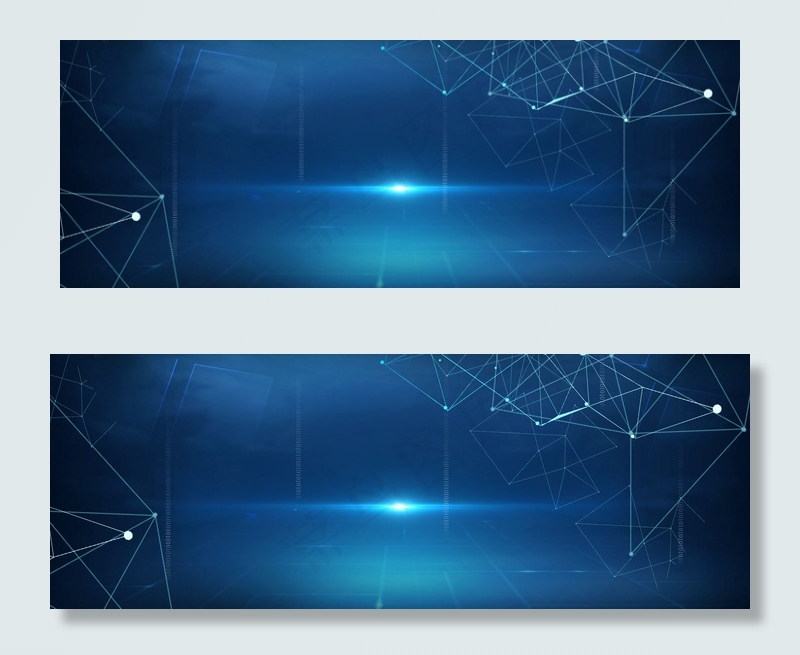 线条科技背景创意合成