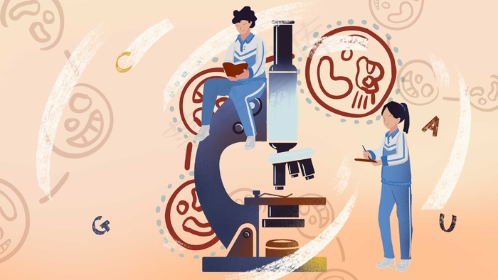 学校学生生物活动