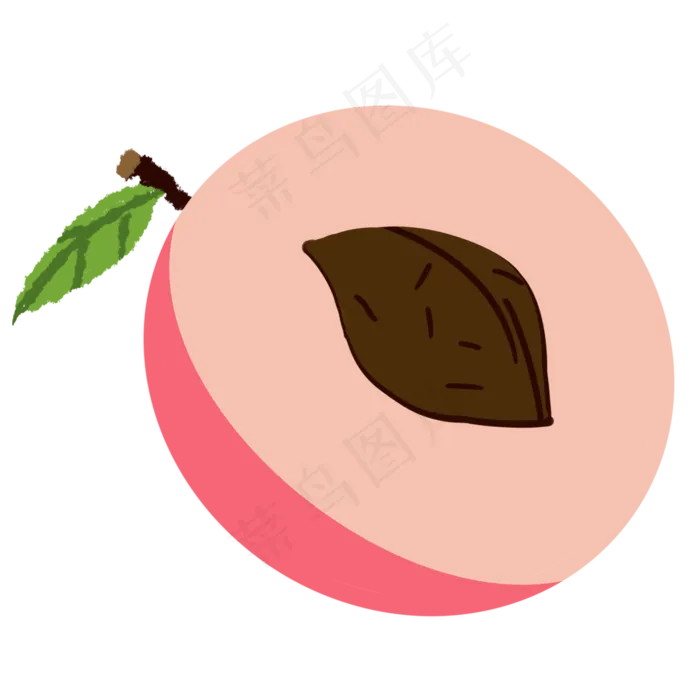 美味的粉色水蜜桃(2000X2000(DPI:299))psd模版下载