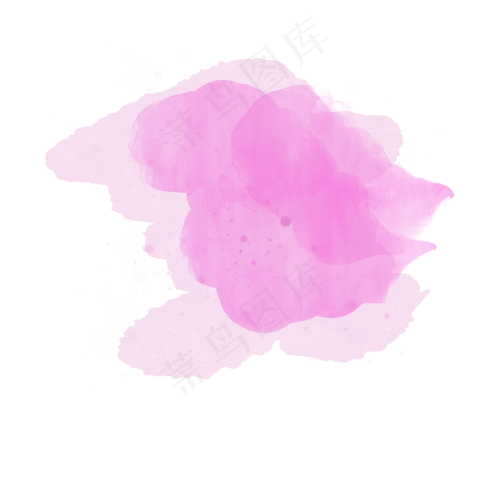 卡通矢量水彩墨迹图(2000X2000(DPI:300))psd模版下载