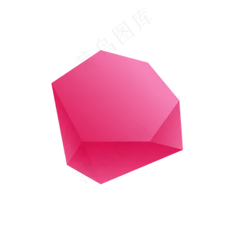 几何立体石块618年中大促